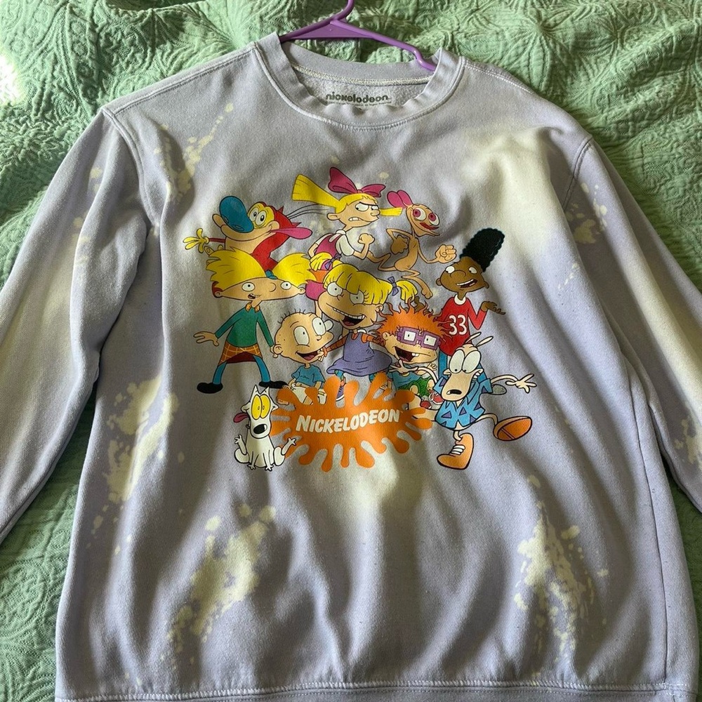Tie dye Nickelodeon sweatshirt!!